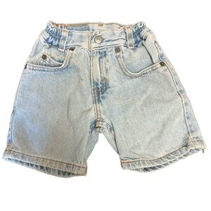 Vintage Levi's 566 Loose Fit Jean Shorts light wash size 2t